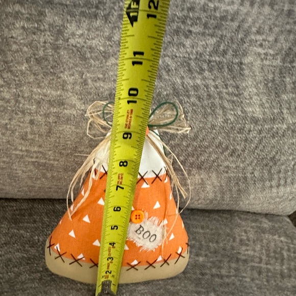 Trio of Handmade Halloween Candy Decorative Ghost, Candy Corn,  Patchwork Candy - Picture 8 of 11